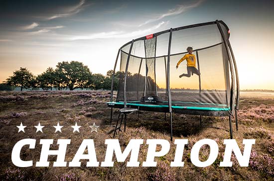 trampoline de qualit Champion Berg
